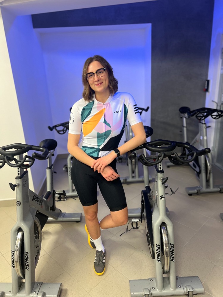 trenérka Klára spinning